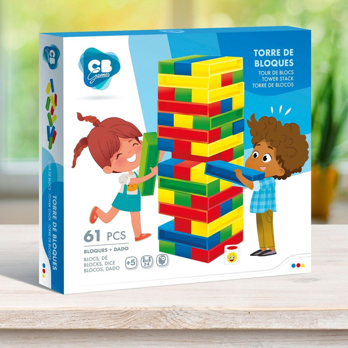 Plăci de Construcții CB Games 61 Piese